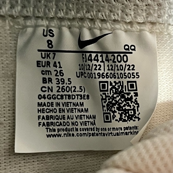 Nike Unisex Blazer Blazer Mid '77 SE size 41 Tan - Picture 9 of 12